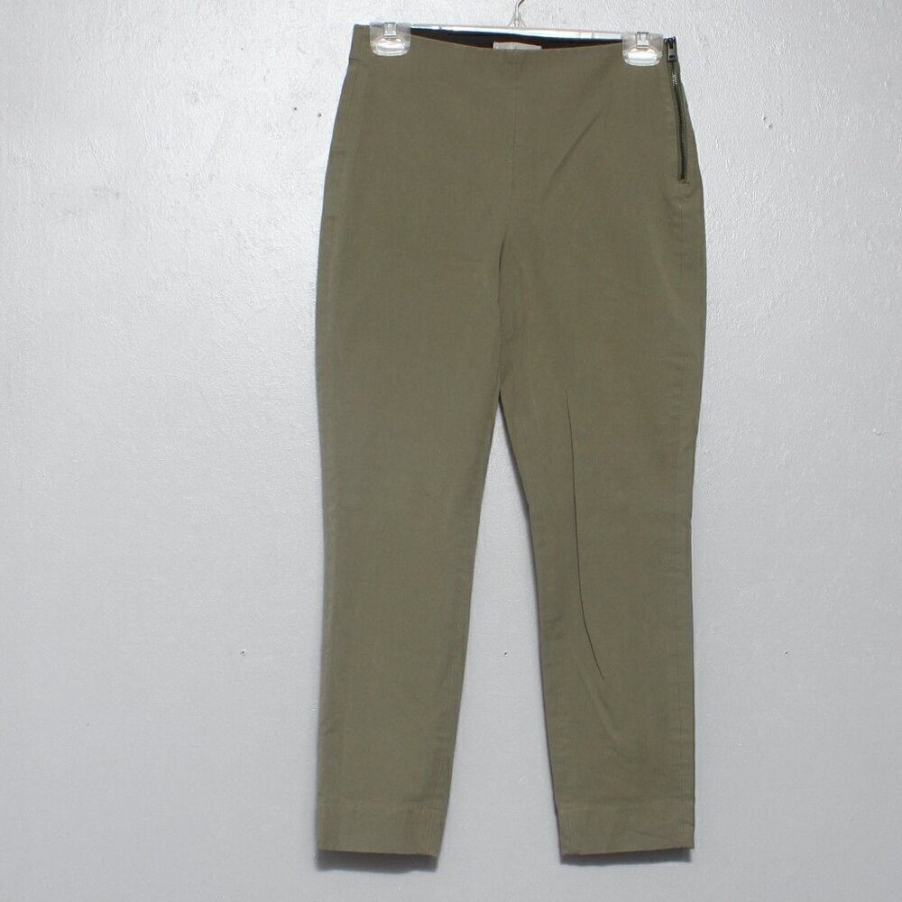 Everlane green cotton blend size zip pants